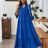 STELLA™ - Casual V-Neck Summer Maxi Dress