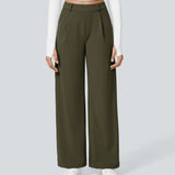 CHARMIE™ - Casual High Waist Straight Leg Pants