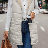 MISHELLE™ - Reversible Warm Hooded Vest