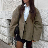 GILDA™ – Classy Long Sleeve Button Down Jacket