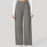 CHARMIE™ - Casual High Waist Straight Leg Pants