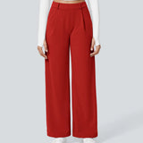 CHARMIE™ - Casual High Waist Straight Leg Pants