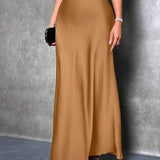 FIONA™ - Satin High-Waist Skirt