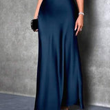 FIONA™ - Satin High-Waist Skirt