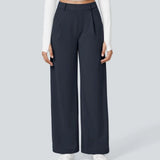 CHARMIE™ - Casual High Waist Straight Leg Pants