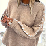 SERAH™ - Casual Round Neck Long Sleeve Sweater