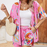 FANNIE™ – Simple Summer Floral Top and Shorts Set