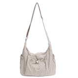 HARLOW™ – Plaid Drawstring Cloud Hobo Bag