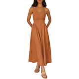KATE™ – Elegant Sleeveless High-Waist Dress