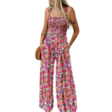 SOLARA™ – Boho Printed Wide-Leg Jumpsuit