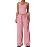 REEVA™ – Cooling Wide-Leg Sweatsuit Set