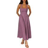 KATE™ – Elegant Sleeveless High-Waist Dress