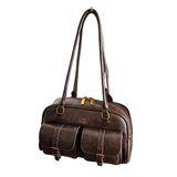 VESPER™ – Vintage Structured PU Leather Satchel