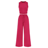 NELLA™ – Ribbed Knit Sleeveless Lounge Set