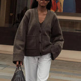 JULIETTE™ - V-Neck Knit Cardigan