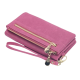 WINIFRED™ – Vintage Zip-Around Mini Wristlet Wallet