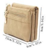 WINIFRED™ – Vintage Zip-Around Mini Wristlet Wallet