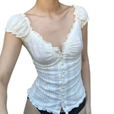 GLACY™ – Chic Floral Lace Corset Top