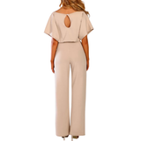 AMANDA™ – Sophisticated Batwing Sleeve Jumpsuit