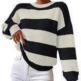 DEBBIE™ – Casual Loose-Fitting Long Sleeve Sweater