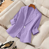 WYNDHAM™ – Tailored One-Button Fitted Blazer