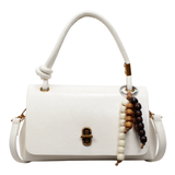 CAMILLE™ – Glossy Oil-Wax Satchel Bag