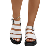 DEMI™ – Buckle Strap Platform Sandals