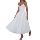 GENEVRE™ – Sleeveless Waist-Cinched Maxi Dress