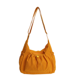 HARLOW™ – Plaid Drawstring Cloud Hobo Bag