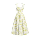 ROSALIE™ – French Floral Tie-Shoulder Cami Dress