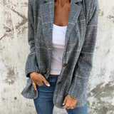 LUCINDA™ - Classic Plaid Blazer