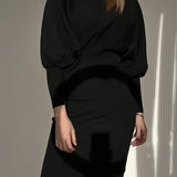 CAROLYN™ - Classy Balloon Sleeve Dress