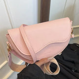 GABI™ - Simple Small Satchel Bag Versatile Flip Cover Crossbody Shoulder Bag