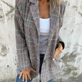 LUCINDA™ - Classic Plaid Blazer