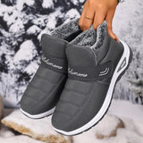 AIRA™ - Women's Winter Snow Boots Warmth, Anti-Slip PVC Sole, Fleece Lined Slip-On Shoes