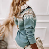 AVERY™ - Fair Isle Knit Sweater