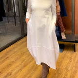 ALINA™ -  Chic Midi Dress