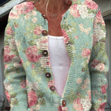 FLORA™ - Vintage Floral Cardigan