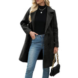 MOORE™ - Casual Wool Blend Warm Coat with Notch Lapel for Winter Wear