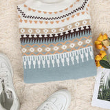 AVERY™ - Fair Isle Knit Sweater
