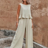 DANAO™ – Casual Sleeveless Co-ord Lounge Set
