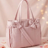 VEJA™ - Women’s Insulated Puffer Tote Bag Laptop & Cup Holder Casual Work Bag
