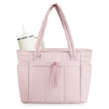 VEJA™ - Women’s Insulated Puffer Tote Bag Laptop & Cup Holder Casual Work Bag