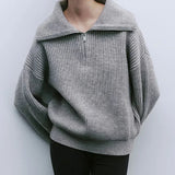 ELODIE™ - Comfy Half-Zip Sweater