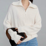 ELODIE™ - Comfy Half-Zip Sweater