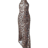 ELIZABETH™ - Sexy Backless Leopard Bodycon Dress for Parties