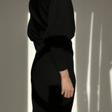 CAROLYN™ - Classy Balloon Sleeve Dress