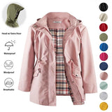 DENA™ - Lightweight Hooded Trench Coat for Casual Outings