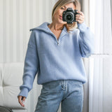 ELODIE™ - Comfy Half-Zip Sweater