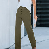 ARIA™ | High-waisted Elastic Trousers